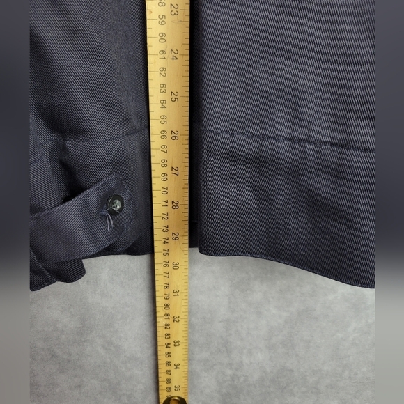 Season Men Fall Twill‎ Men Navy Blue Canadian Jacket Size XL - Picture 10 of 13